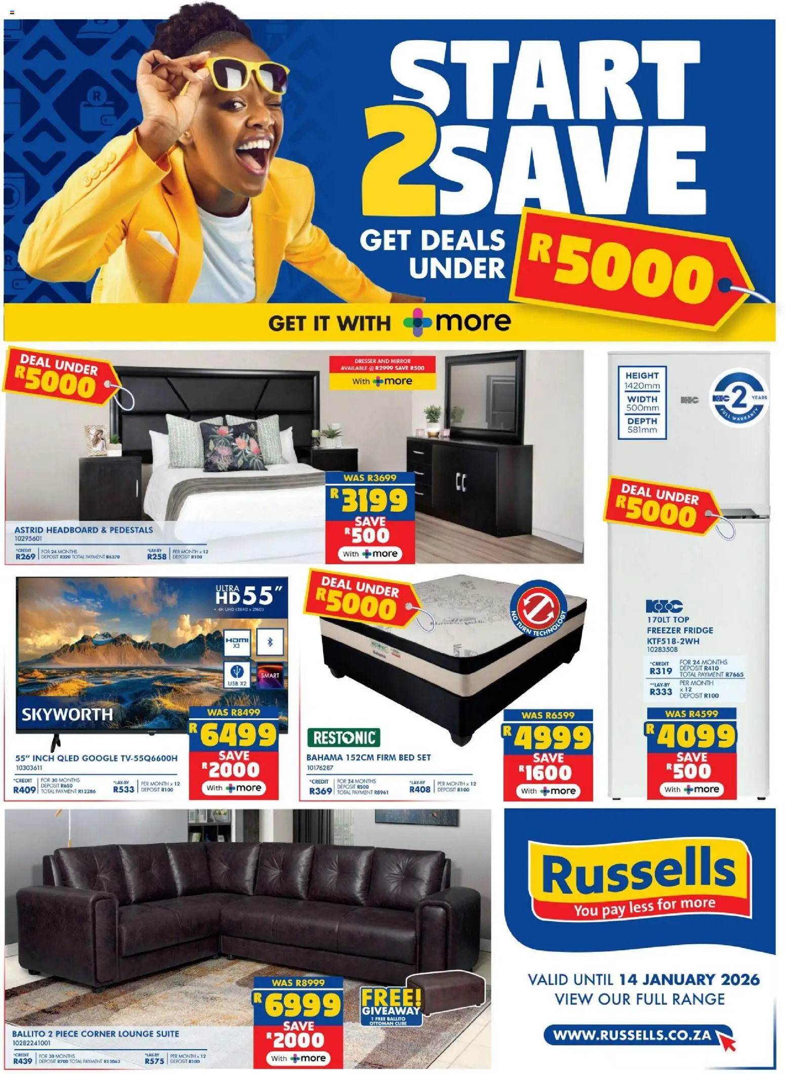 Russells - Specials - page 1- valid from 29/12/2025