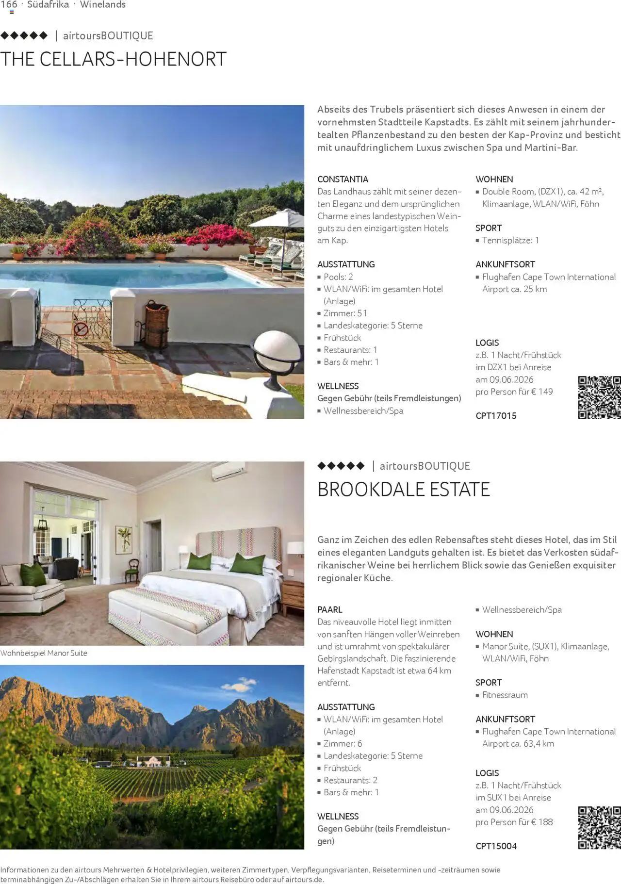 TUI airtours Katalog  Erstklassige Fernreisen 2025/26 - Seite 166 - gültig ab 01.11.2025
