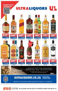 Preview Ultra Liquors Specials valid from 01/12/2025