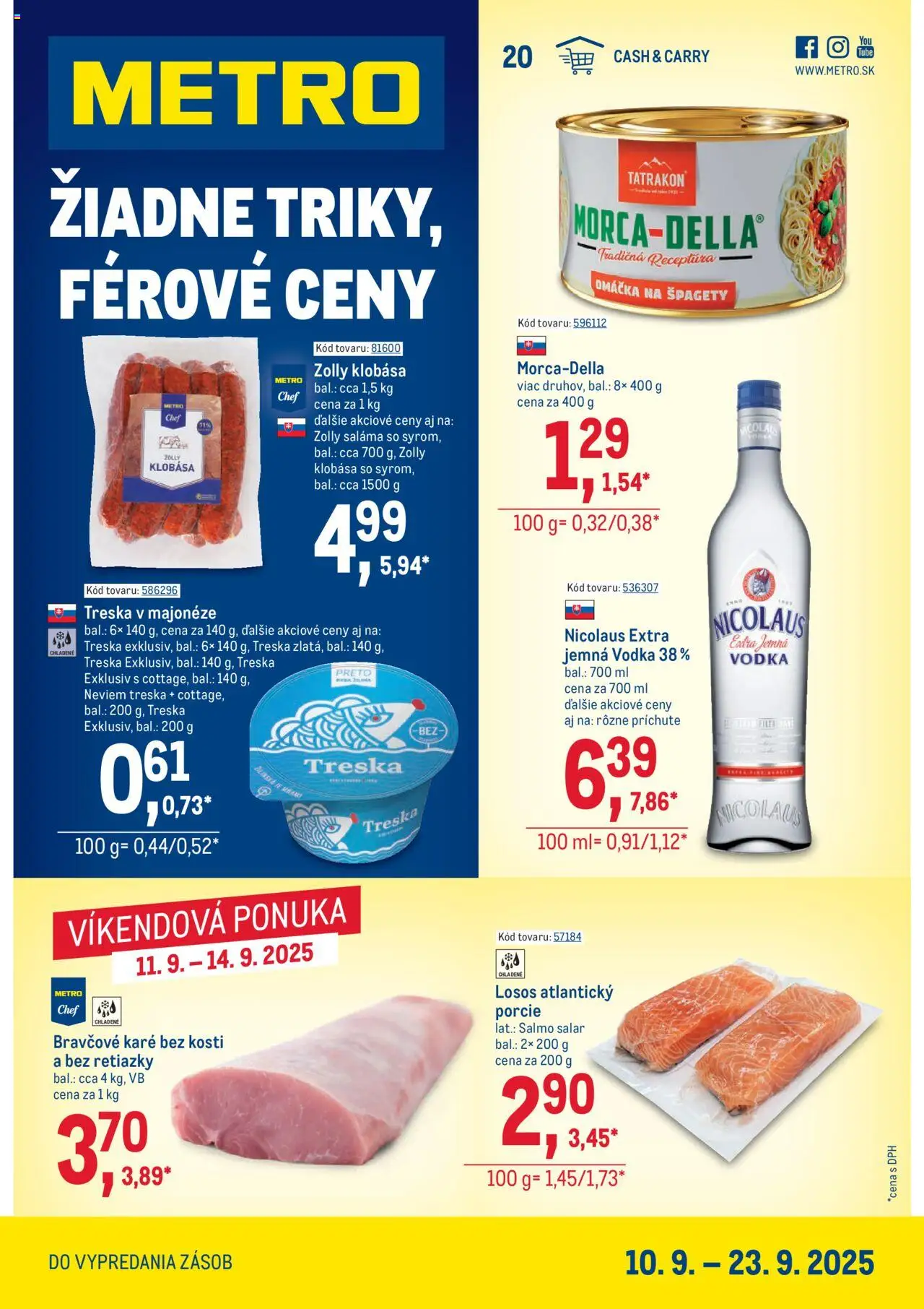 Metro Maloobchod - strana 1- platný od 10.09.2025