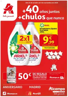 Vista previa del folleto Alcampo - SM Madrid válido desde 23/10/2025