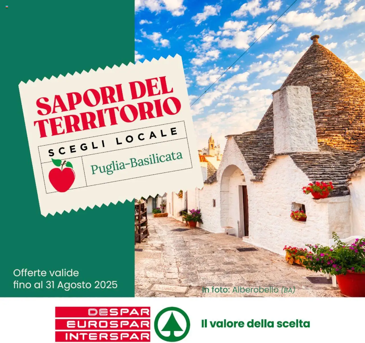 Eurospar Sapori catalogo - pagina 1 - valido dal 15/07/2025