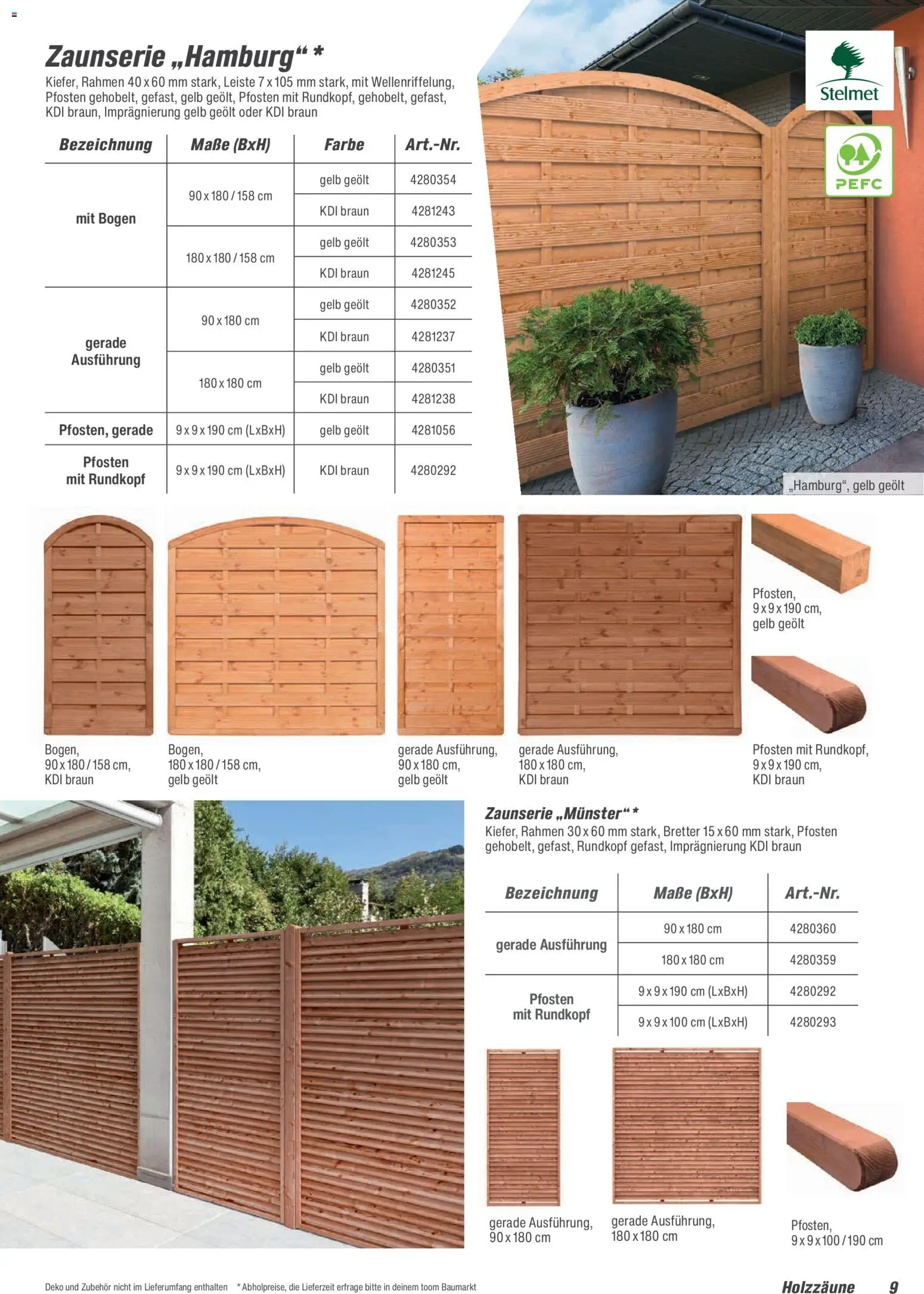 Toom Baumarkt Zäune & Sichtschutz 2026 - Seite 9 - gültig ab 20.02.2026