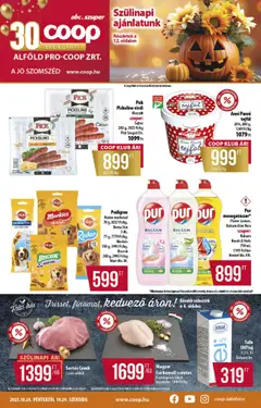 Előnézet COOP - Abc & szuper / Alföld Pro-Coop Zrt. érvényes 2025.10.24.-tól