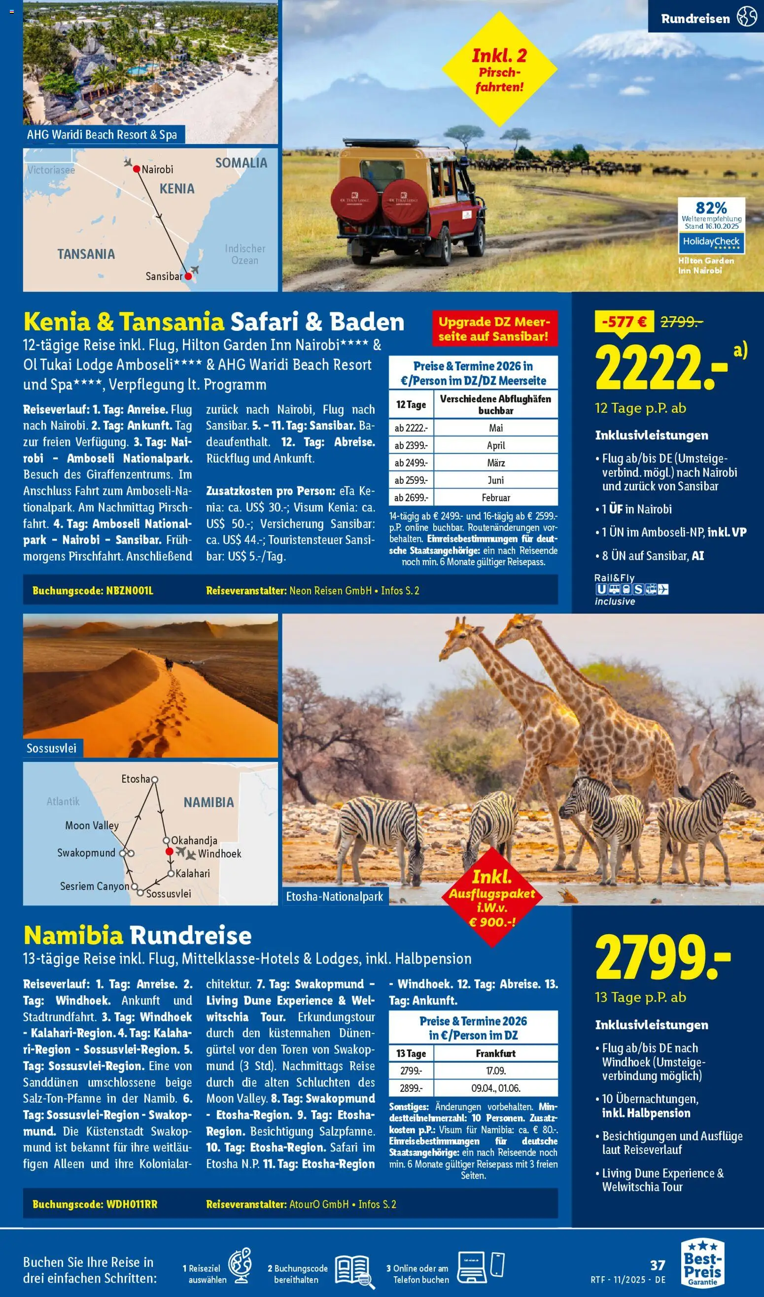 Lidl Reisen - Black Friday - Seite 37 - gültig ab 12.11.2025