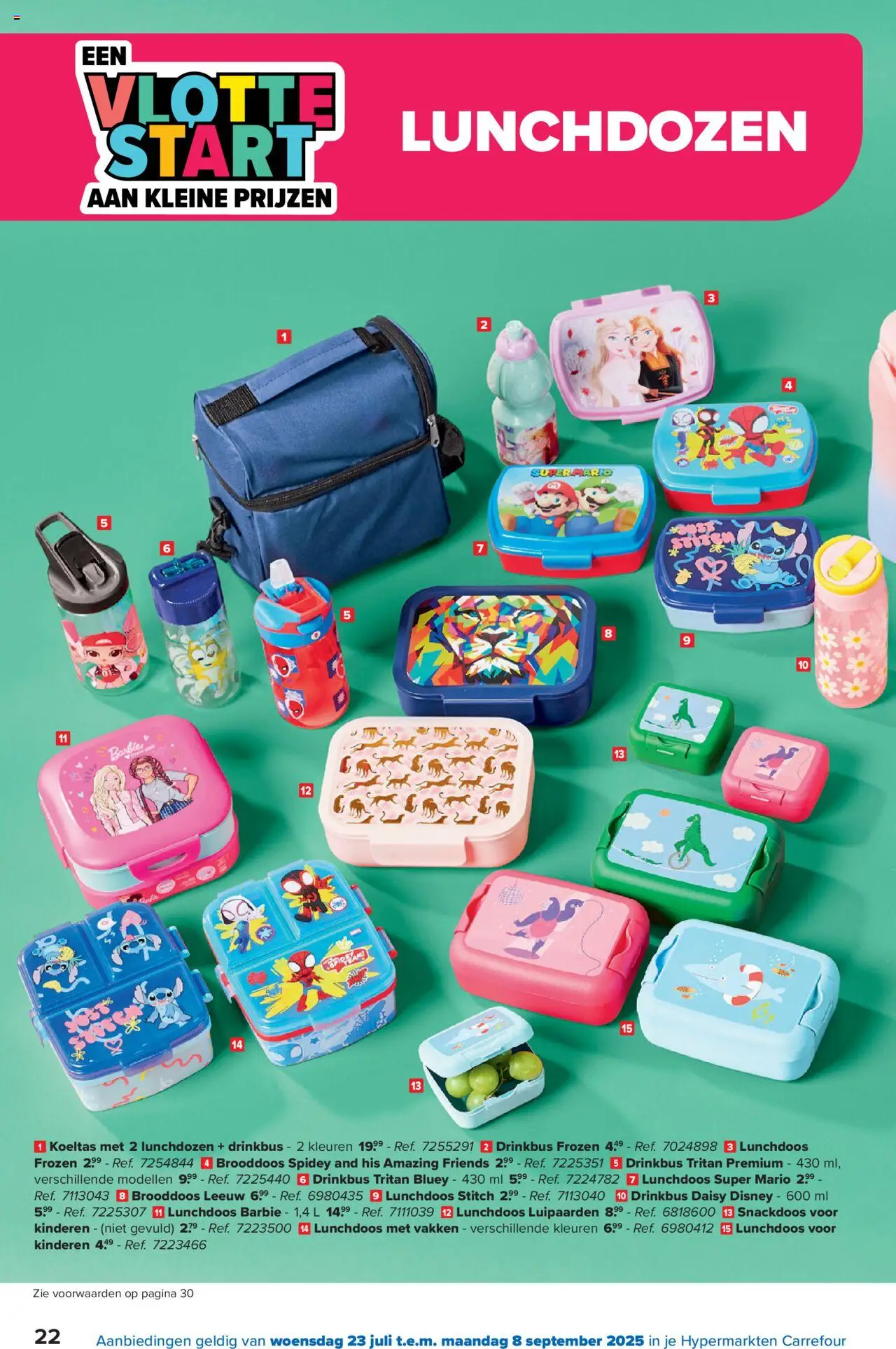 Carrefour - Hypermarkten Back to School - pagina 22- geldig vanaf 23/07/2025