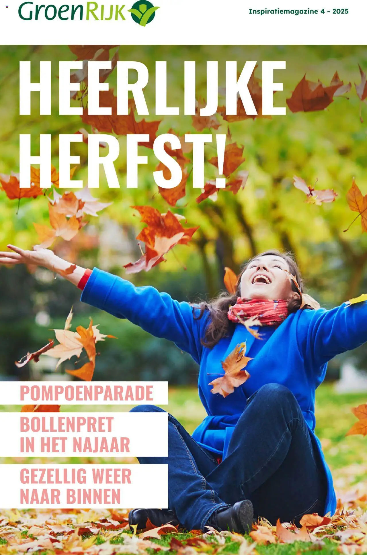 GroenRijk - GroenRijk Magazine 4/2025 - pagina 1- geldig vanaf 01-09-2025