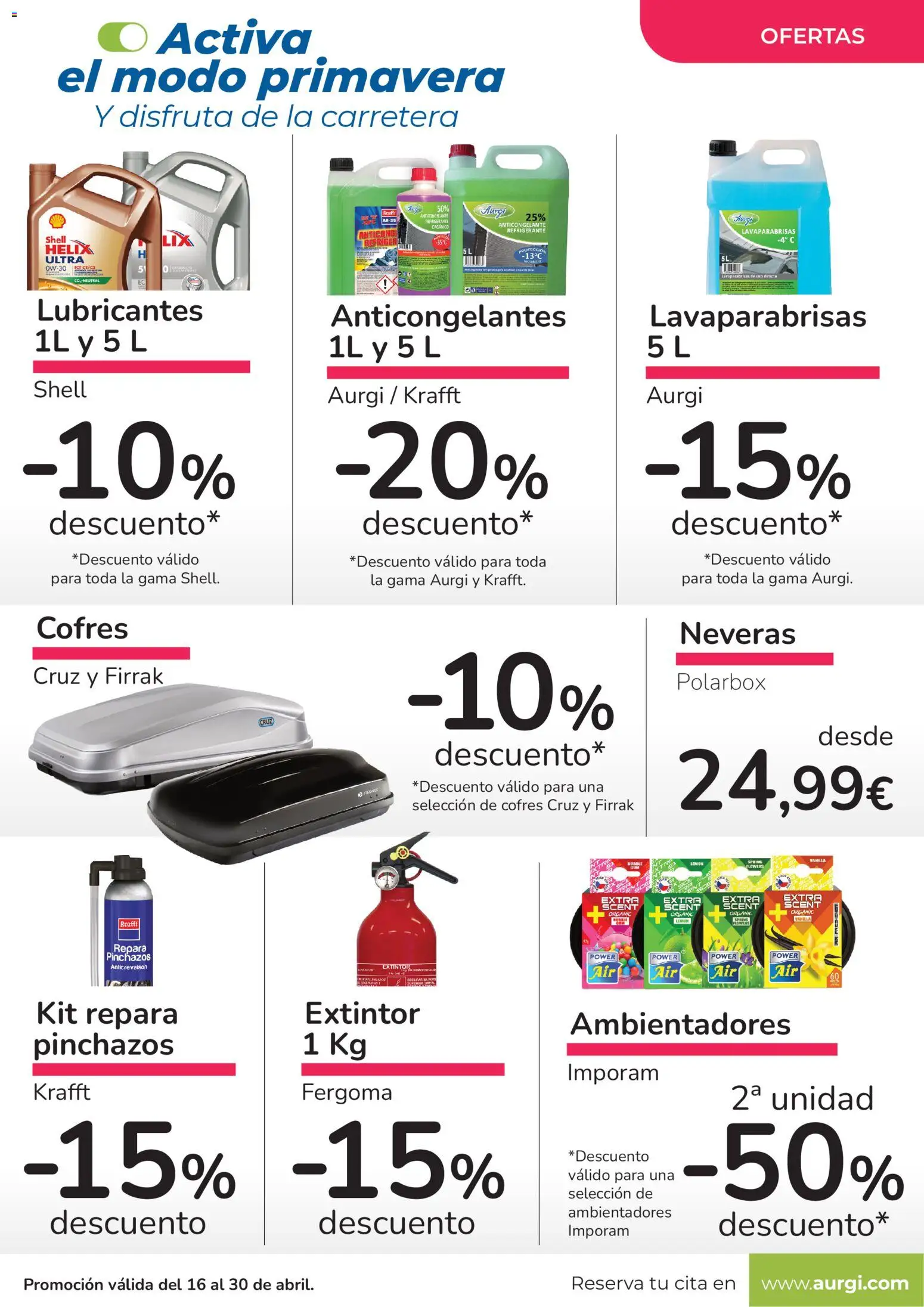 Aurgi folleto - Página de 5 - Válido desde 16/04/2026