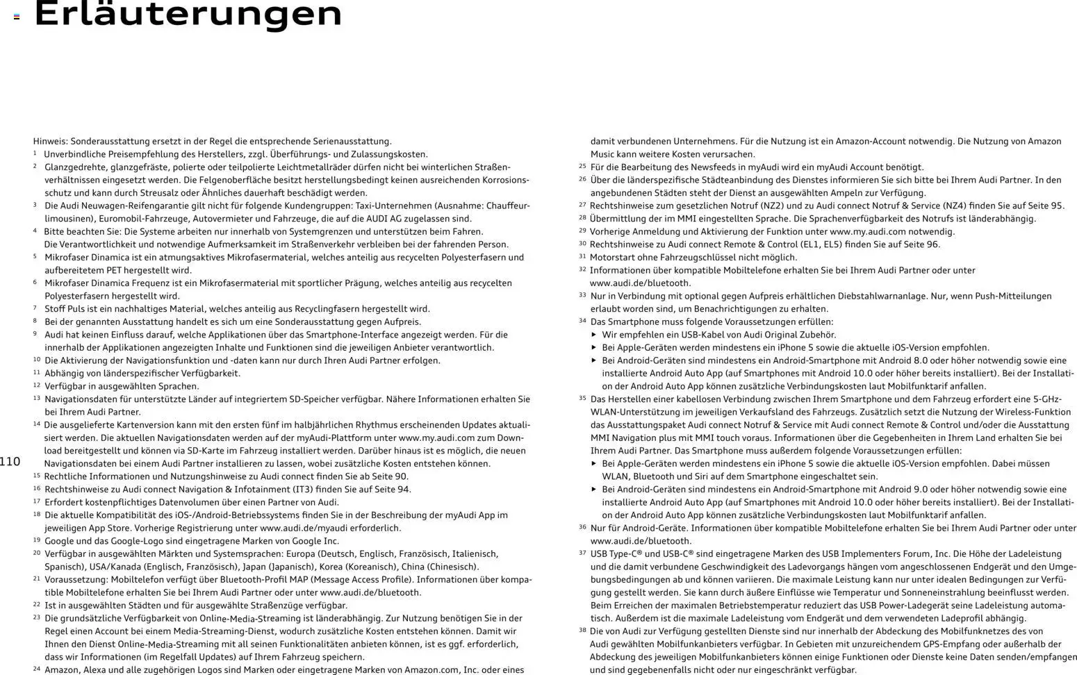 Audi Q2 / SQ2 - Seite 109 - gültig ab 05.06.2025
