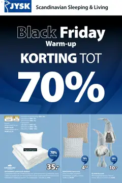 JYSK - Black Friday geldig vanaf 03/11/2025