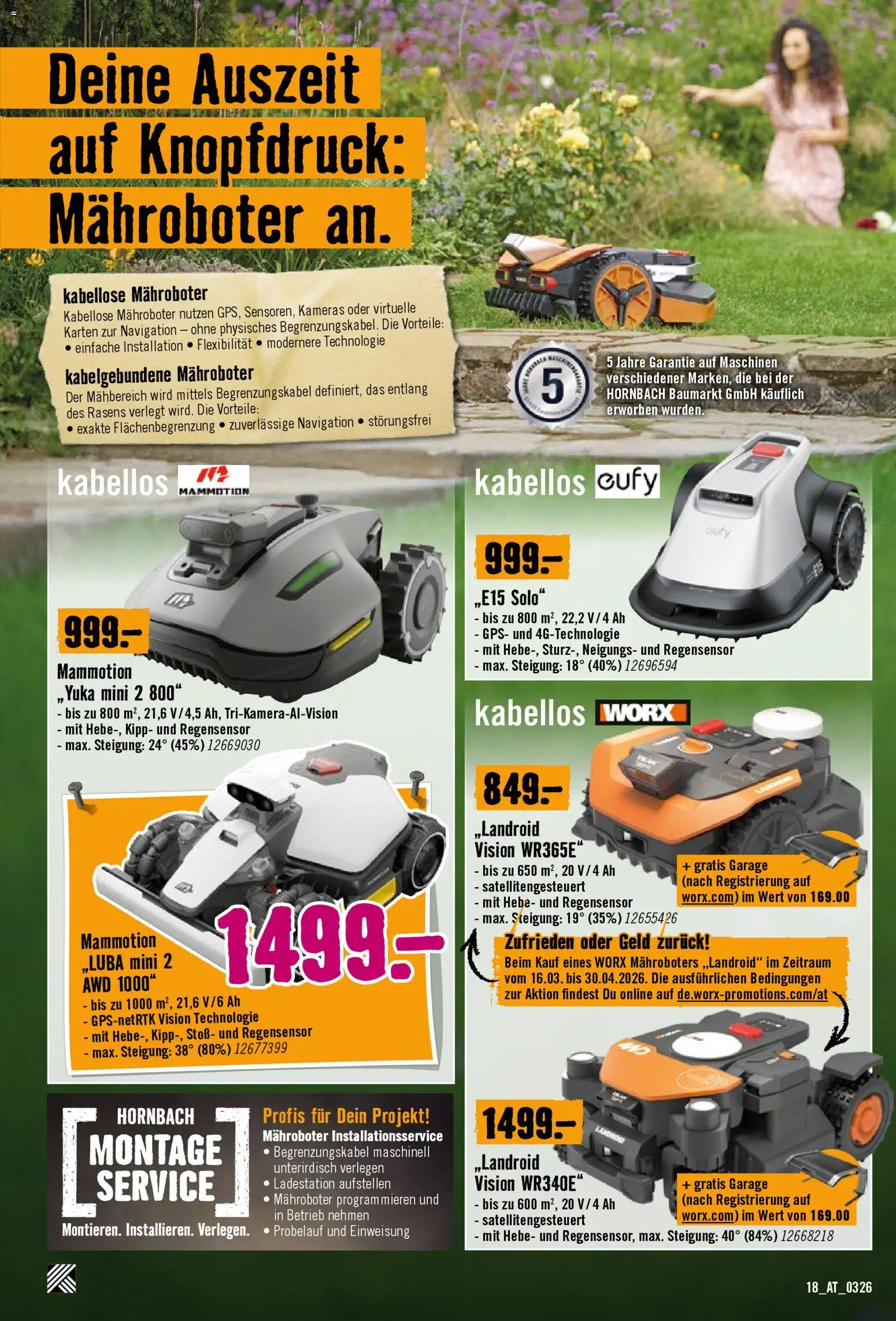 Hornbach Flugblatt - page 18- valid from 17.03.2026