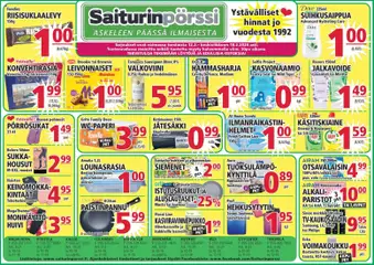 Esikatselu Saiturinpörssi tarjoukset voimassa alkaen 12/02/2026