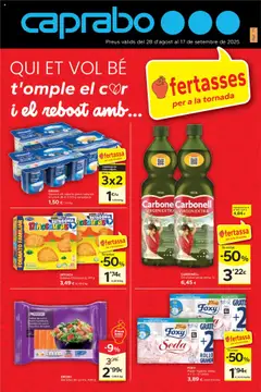 Vista previa del folleto Caprabo folleto válido desde 28/08/2025