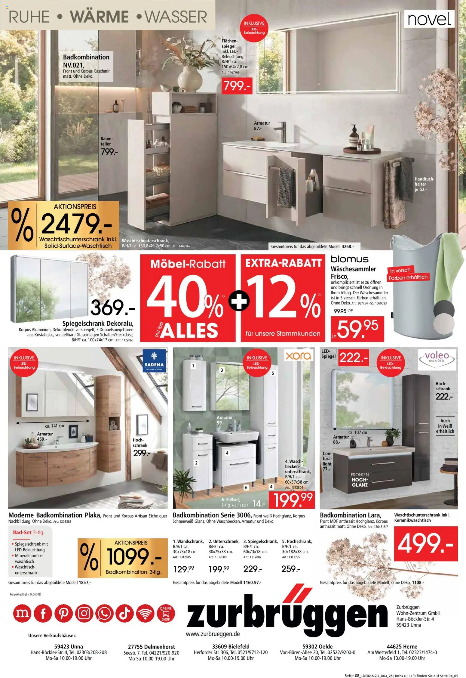 Zurbrüggen Küchen für Ihr Zuhause - Seite 18 - gültig ab 22.02.2026