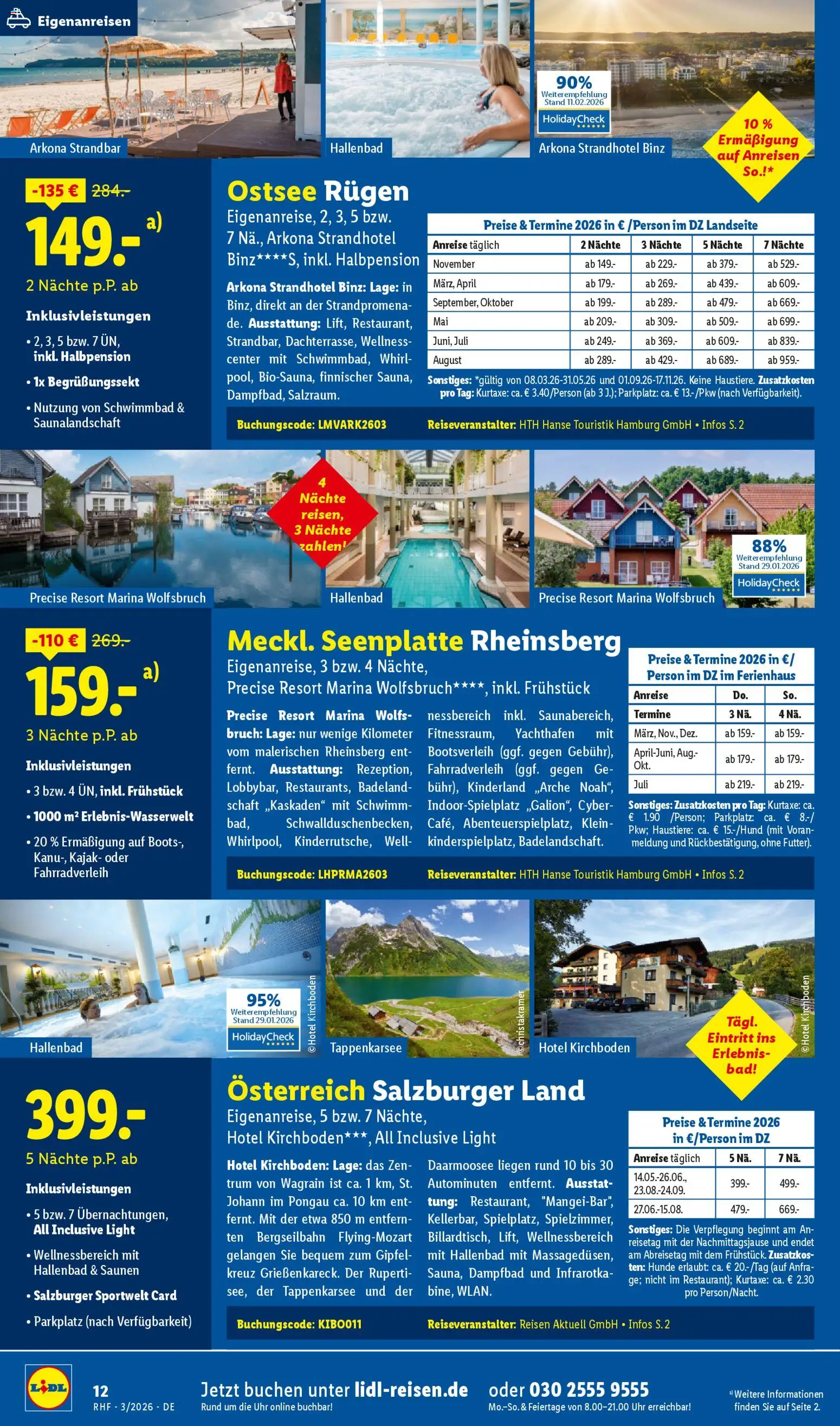 Lidl Reisen Prospekt 	 - Seite 12 - gültig ab 28.02.2026