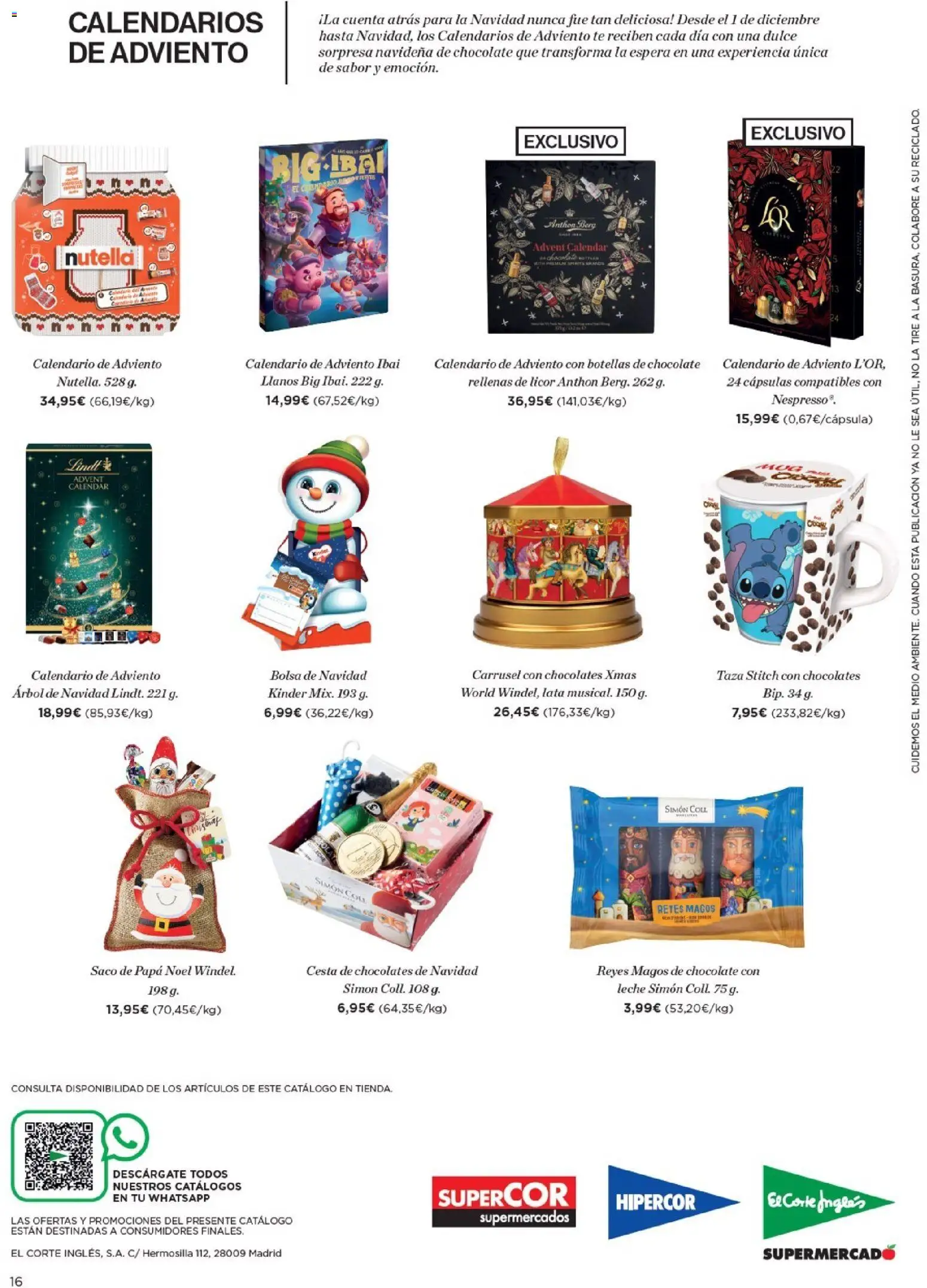 Hipercor - Dulces de Navidad - Página de 16 - Válido desde 20/11/2025