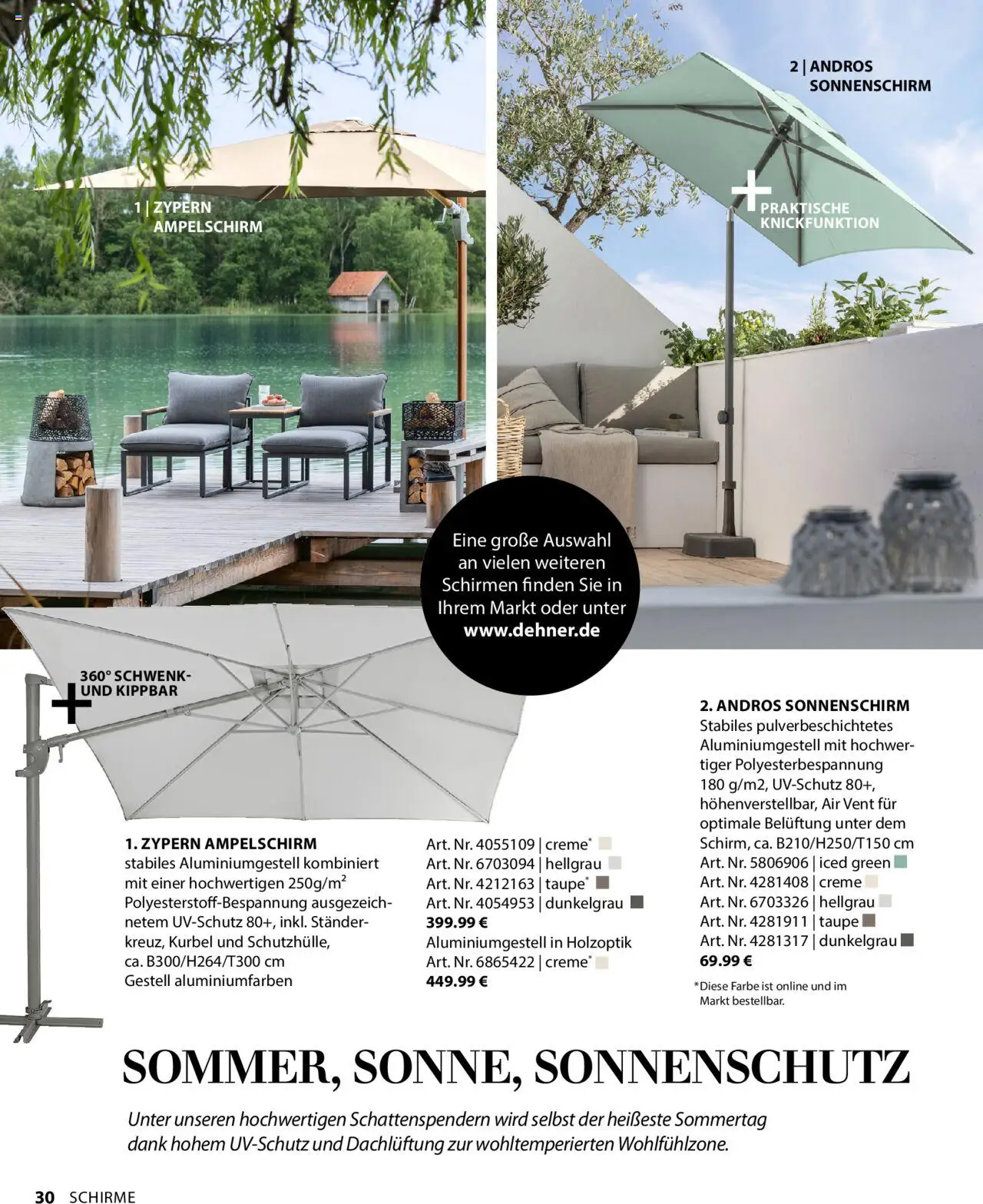 Dehner  Gartenmöbel Trends 2025 - Seite 30 - gültig ab 20.01.2025