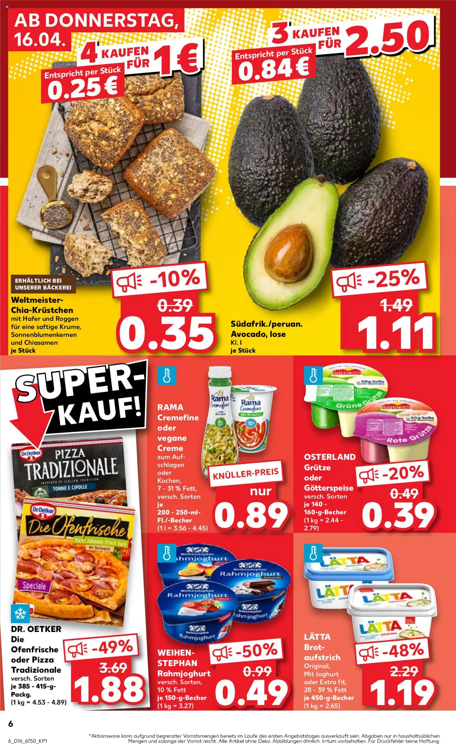 Kaufland Prospekt - Seite 6 - gültig ab 16.04.2026