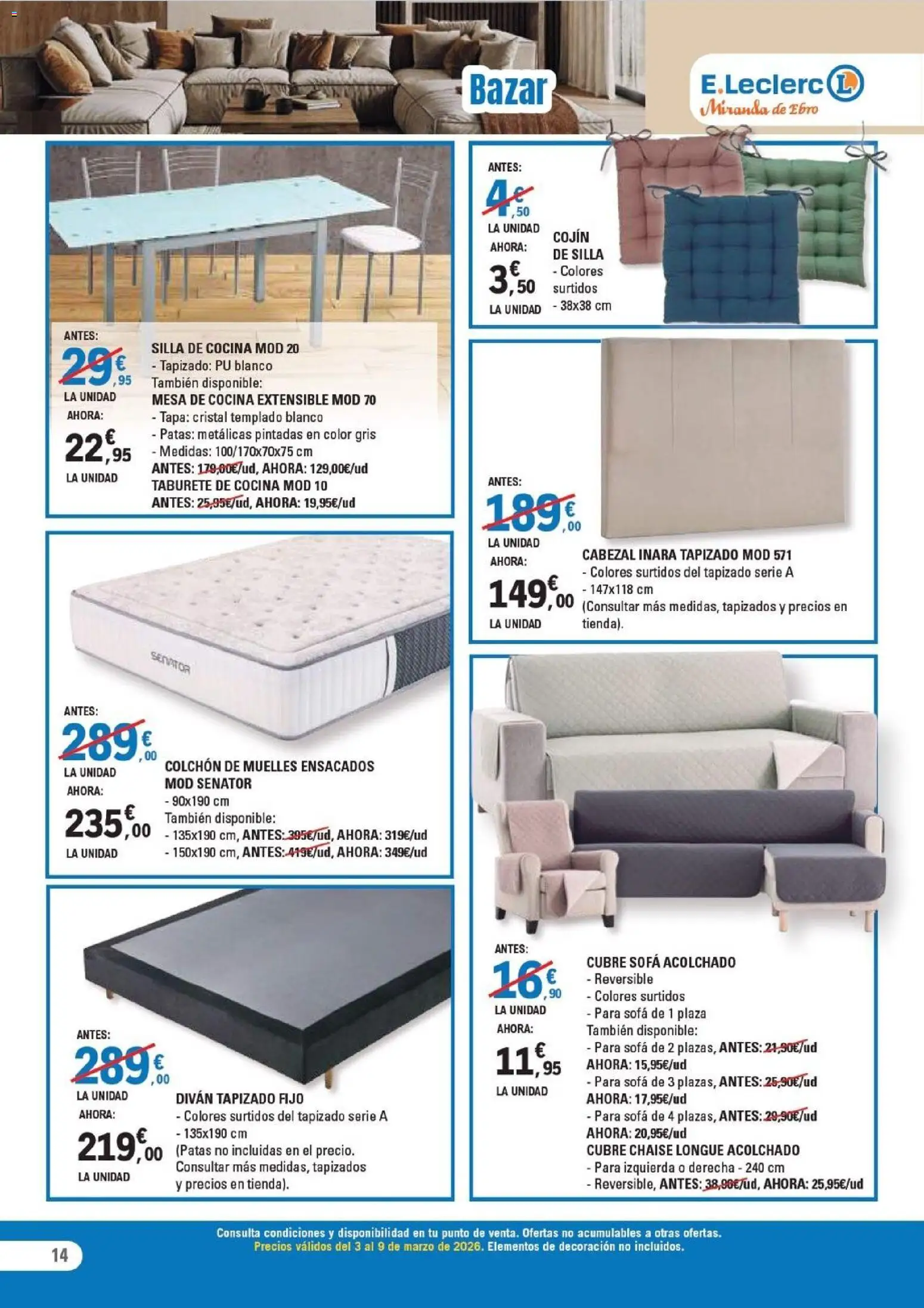 E.Leclerc - Miranda de Ebro - Página de 14 - Válido desde 03/03/2026