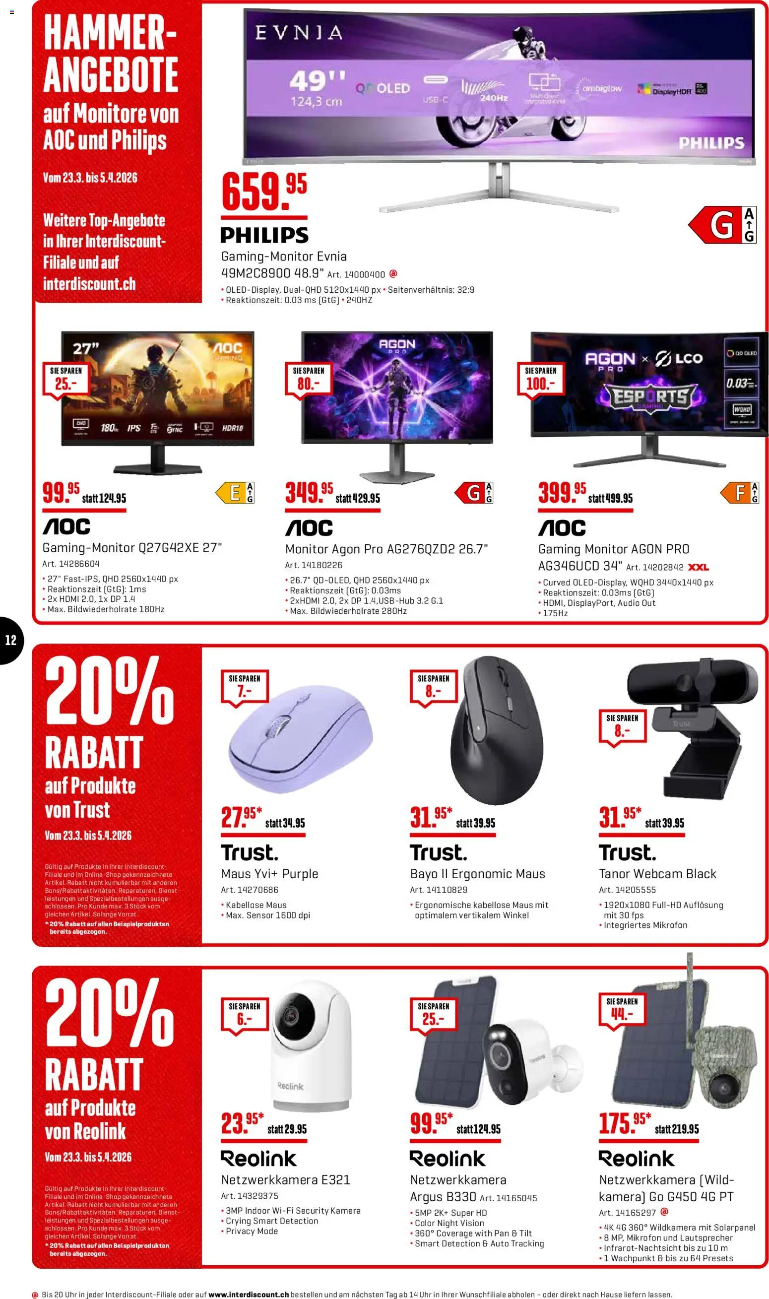 Interdiscount aktionen - page 12- valid from 23.03.2026