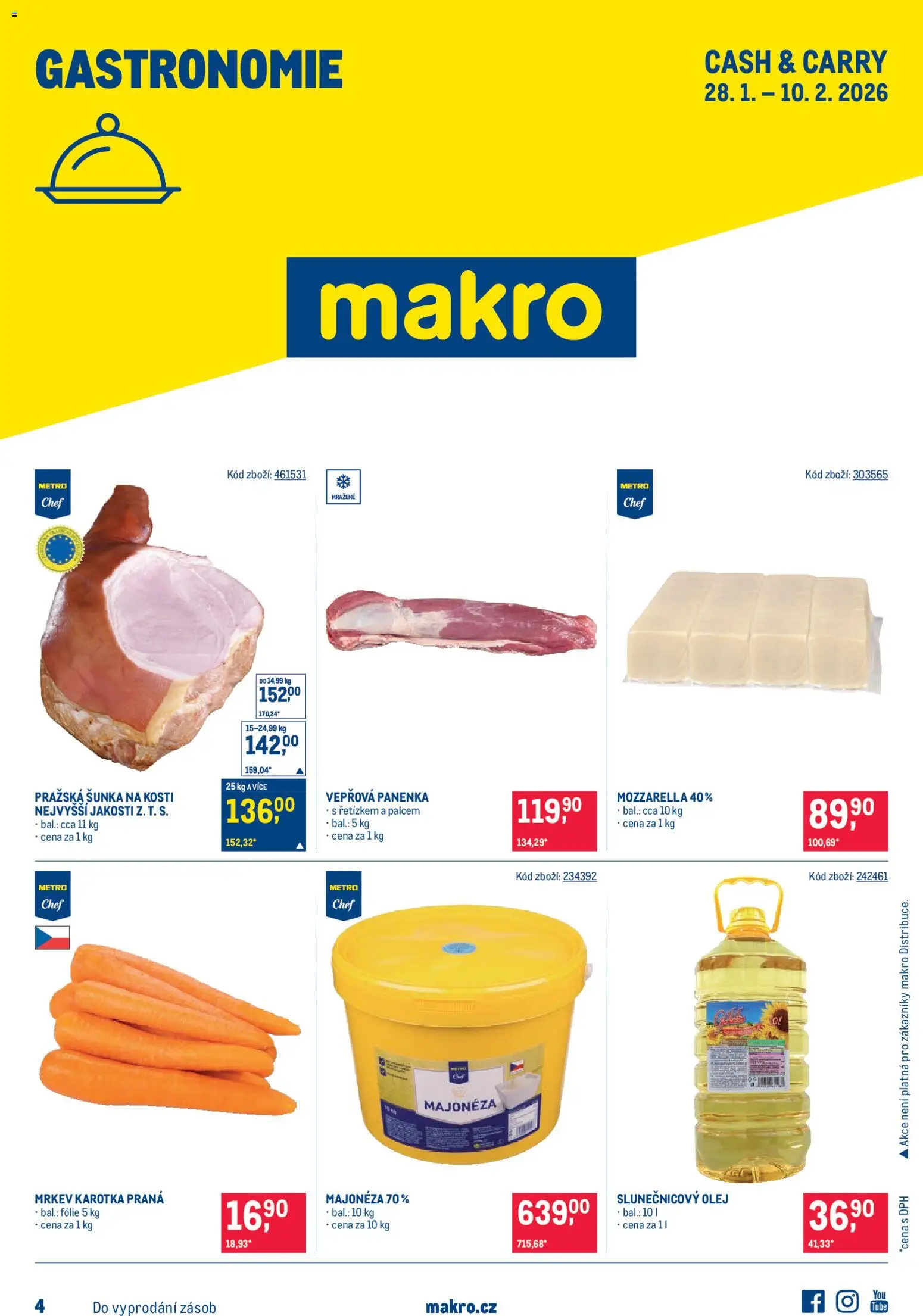 Makro leták - Gastronomie - strana 1- platný od 28.01.2026