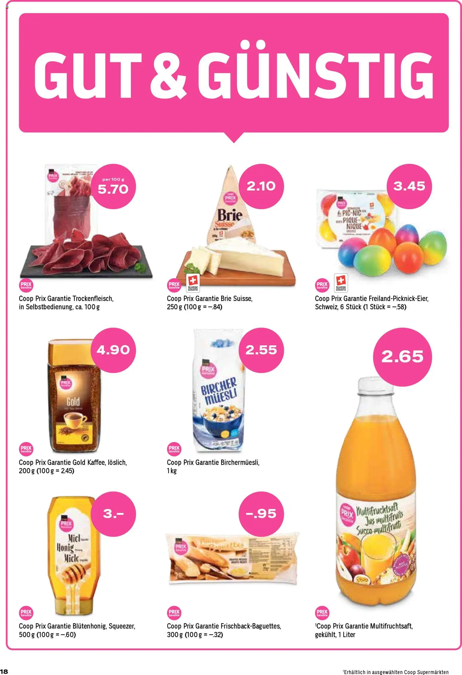 Coop aktionen - page 18- valid from 26.03.2026