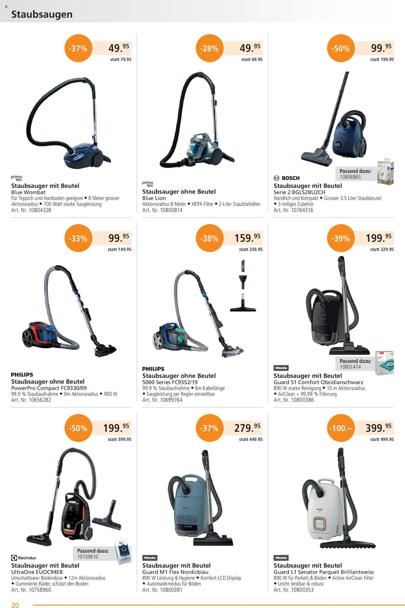 Fust aktionen - page 20- valid from 23.03.2026