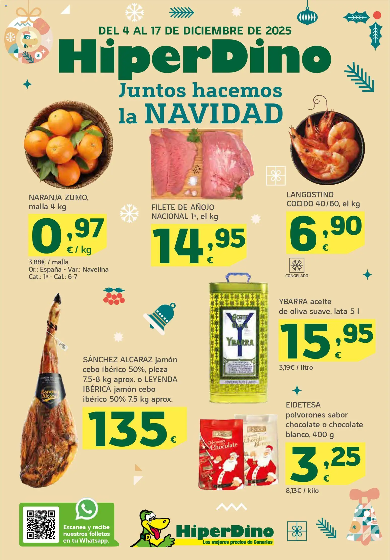 HiperDino folleto - Página de 1 - Válido desde 04/12/2025