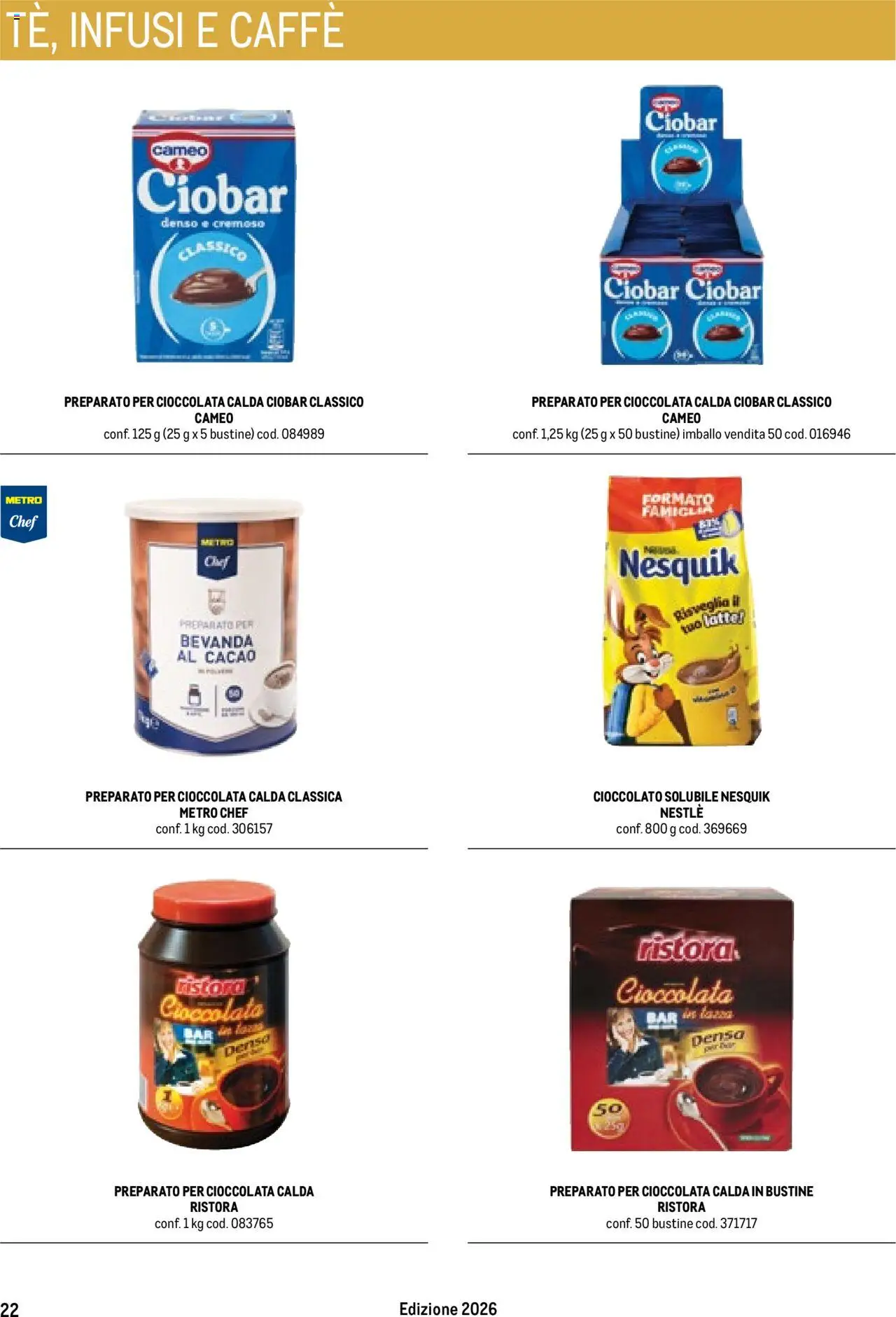 Metro Hotel catalogo - pagina 22 - valido dal 17/10/2025