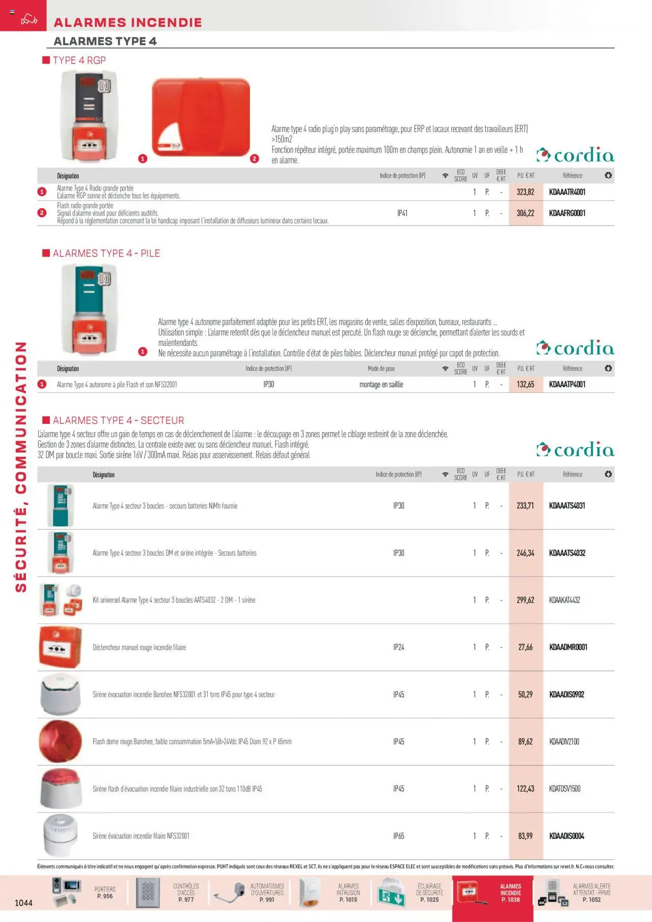 Rexel Sécurité, Communication - page 90 - valable à partir du 01/12/2024