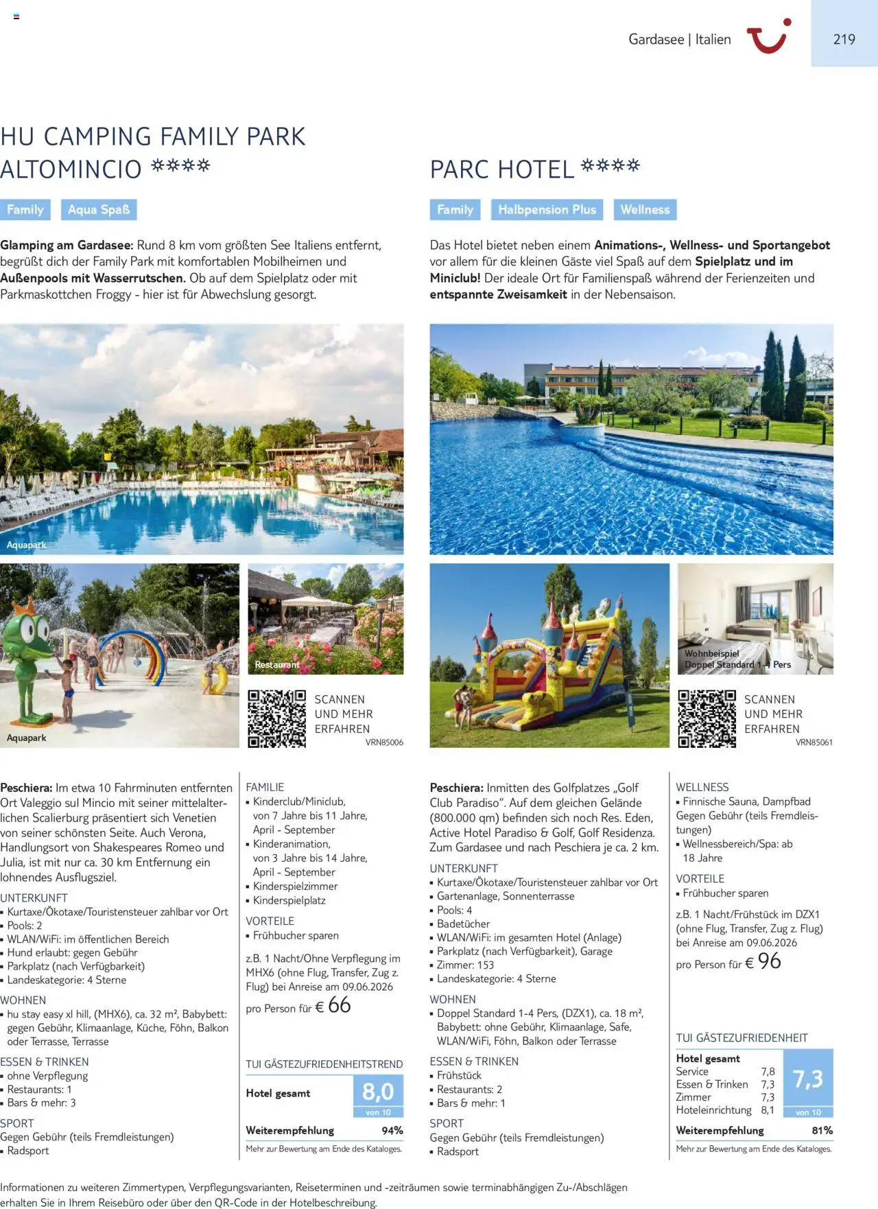 TUI Urlaub mit eigener Anreise 2025/26 - Seite 219 - gültig ab 01.11.2025