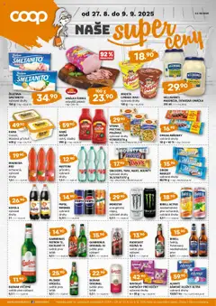 Náhled Coop leták - Super cena platný od 27.08.2025