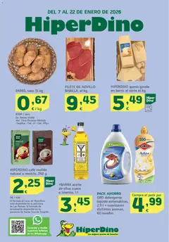 Vista previa del folleto HiperDino folleto válido desde 07/01/2026