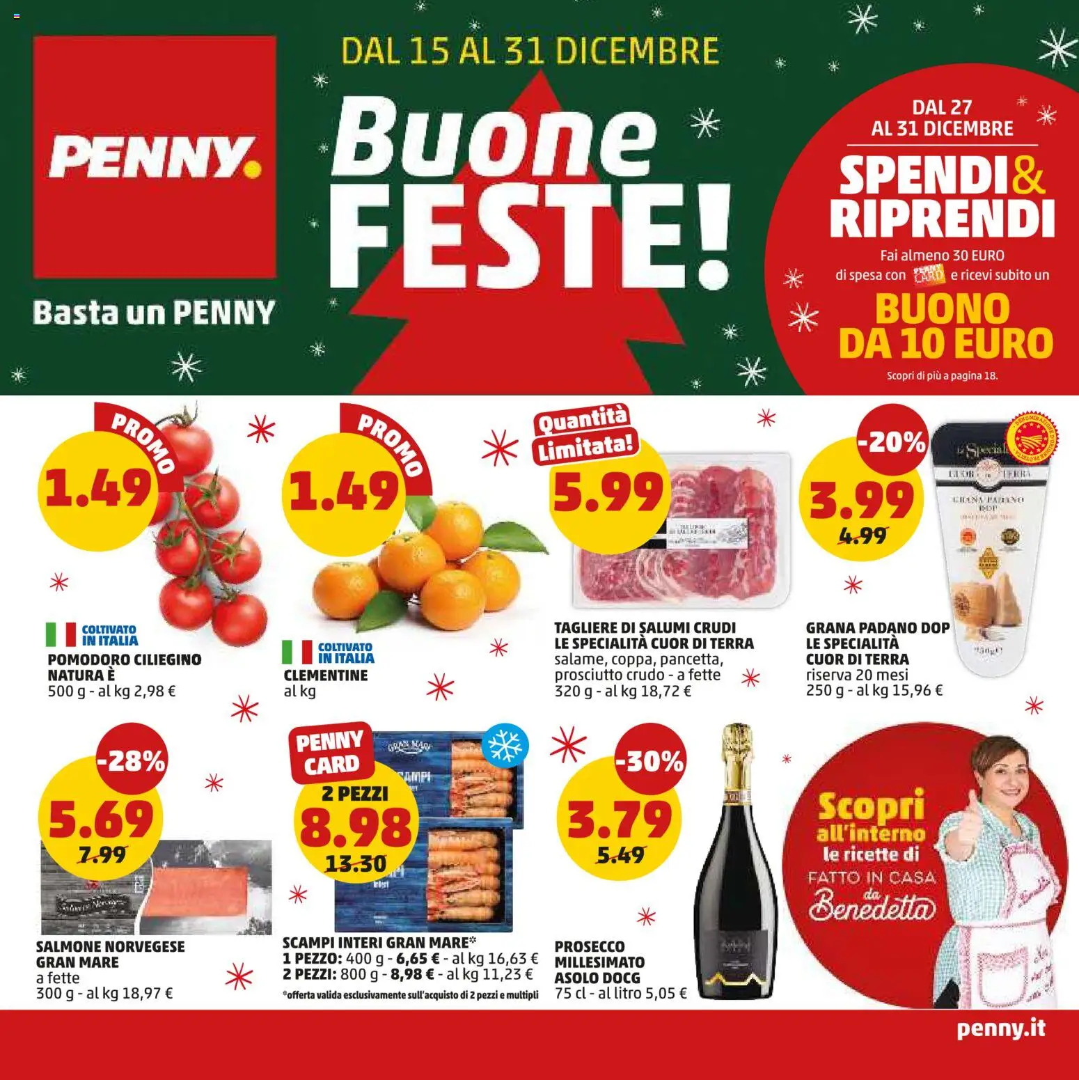 Volantino PENNY	 - pagina 1 - valido dal 15/12/2025