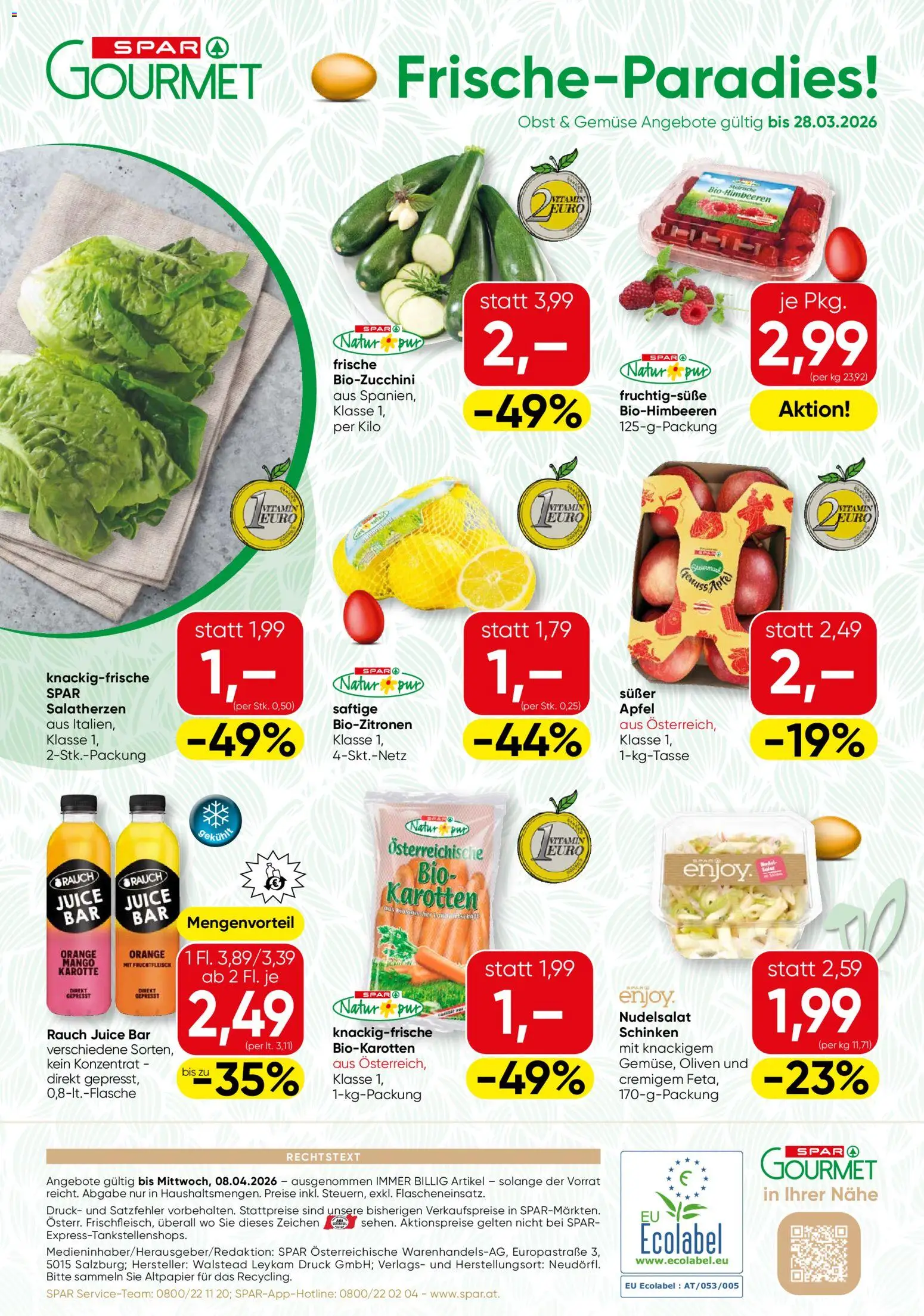 SPAR Gourmet Flugblatt - page 12- valid from 26.03.2026