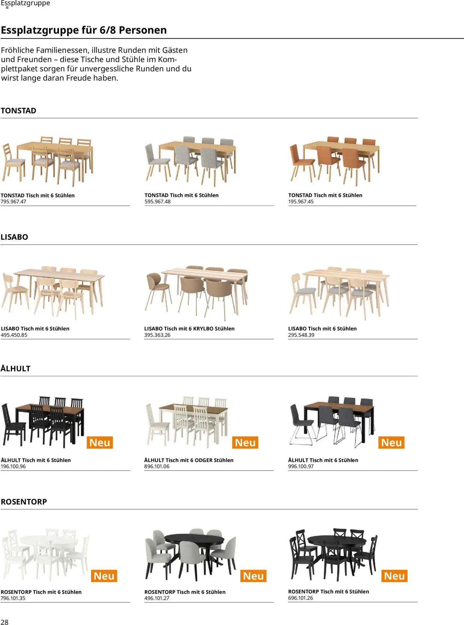 Ikea Essplatz - Seite 28 - gültig ab 02.01.2026