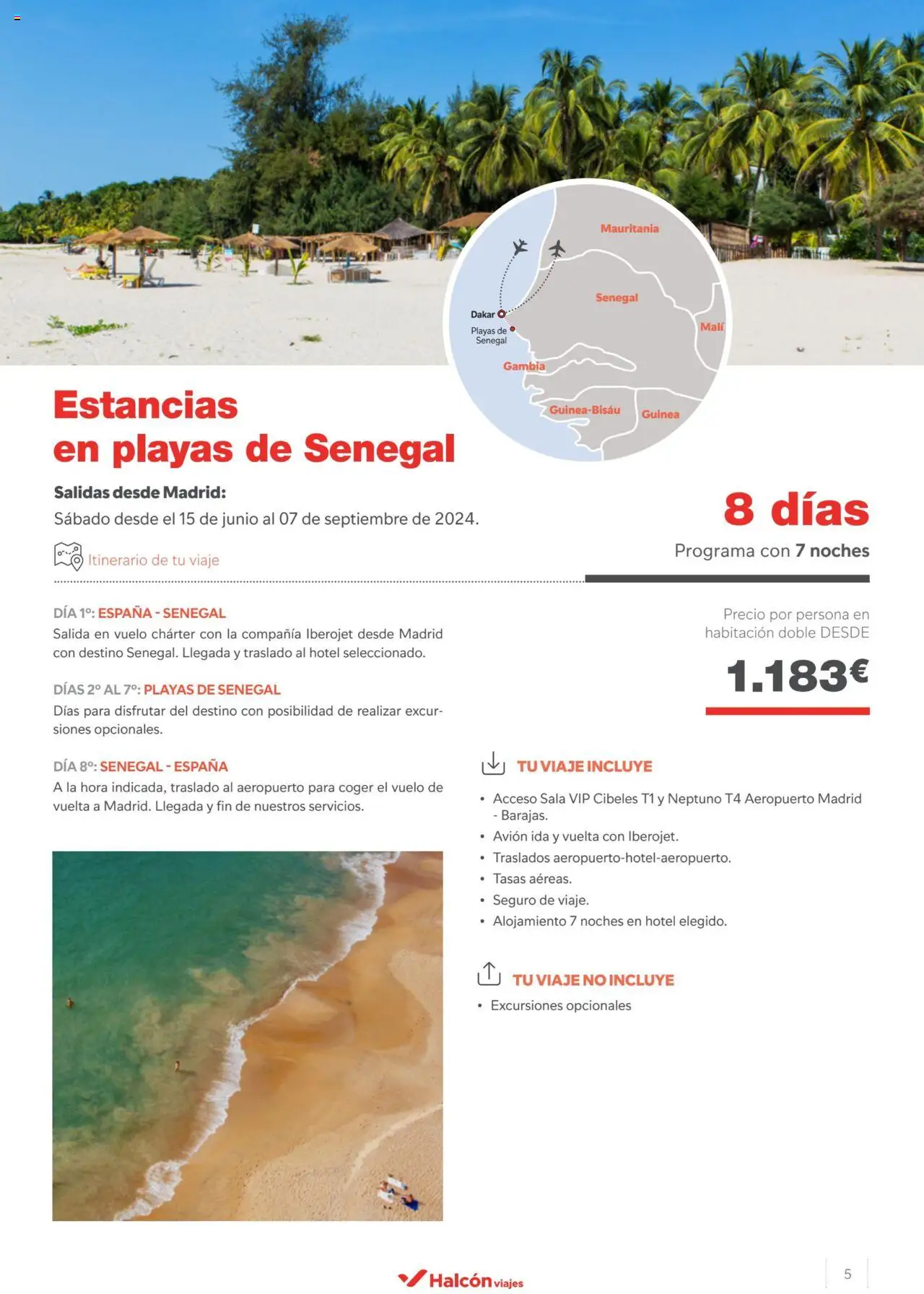 Halcón Viajes Senegal - Página de 5 - Válido desde 26/04/2024