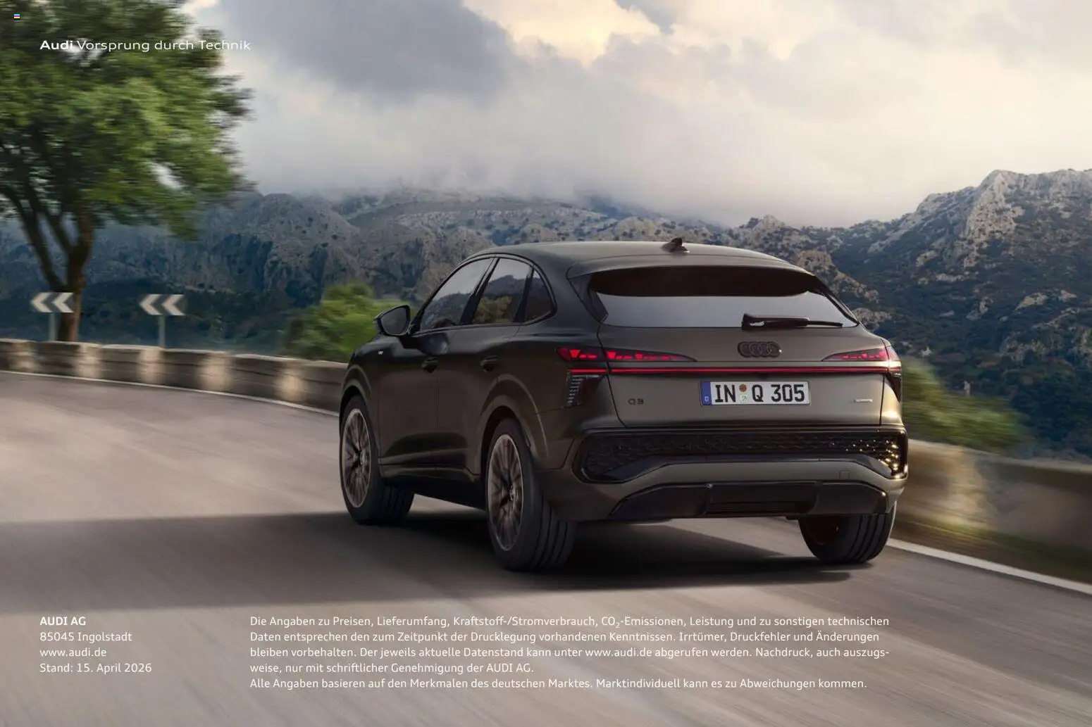 Audi Q3 - Seite 144 - gültig ab 29.01.2026