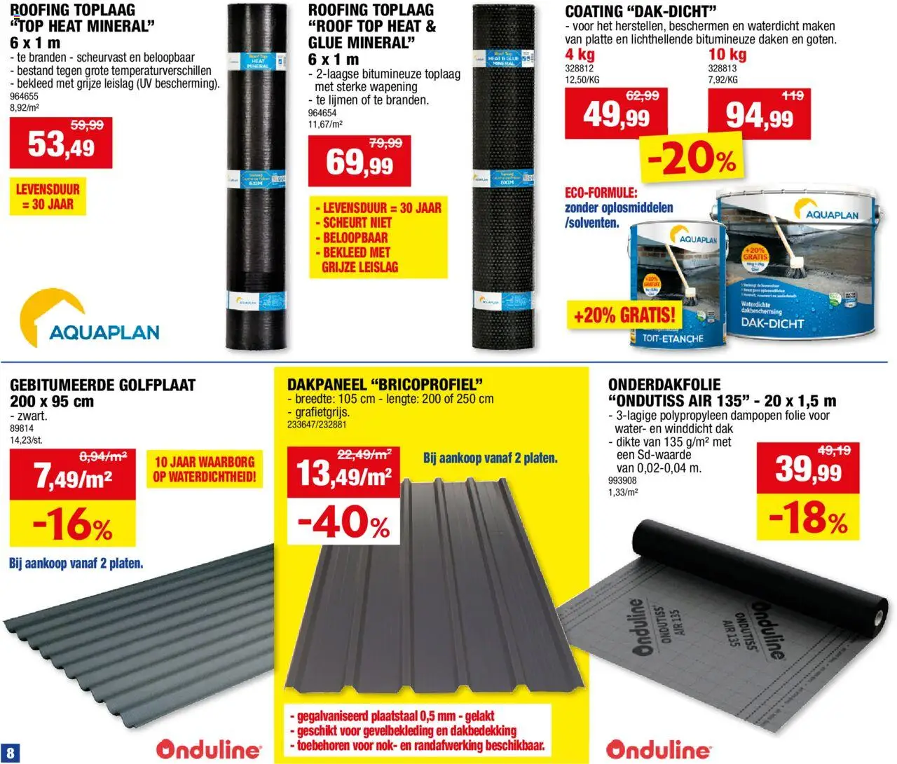 Hubo folder - pagina 8- geldig vanaf 16/07/2025