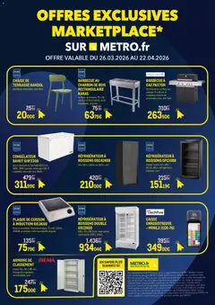 Aperçu METRO catalogue valable à partir du 26/03/2026