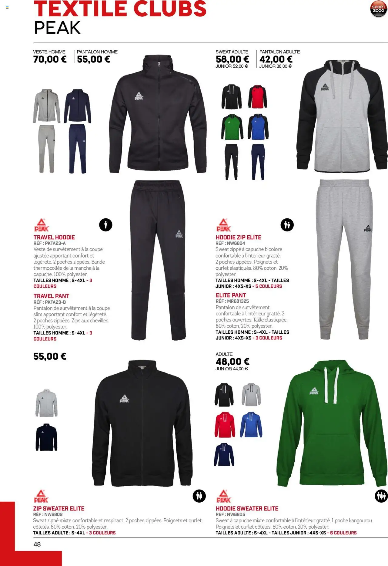 Sport 2000 brochure - page 48 - valable à partir du 01/06/2025