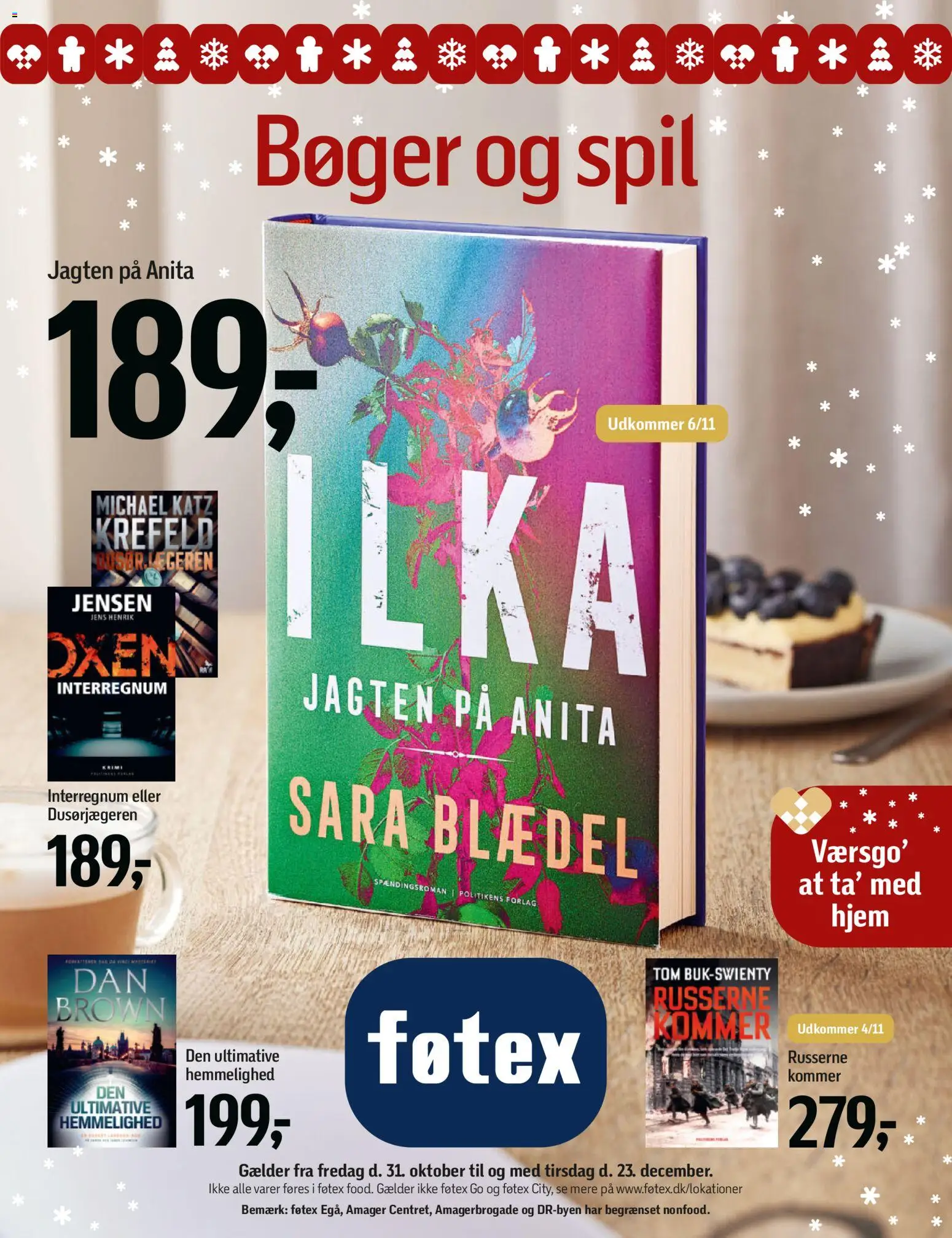 Føtex - Bøger og spil - side 1- gyldig fra 31/10/2025