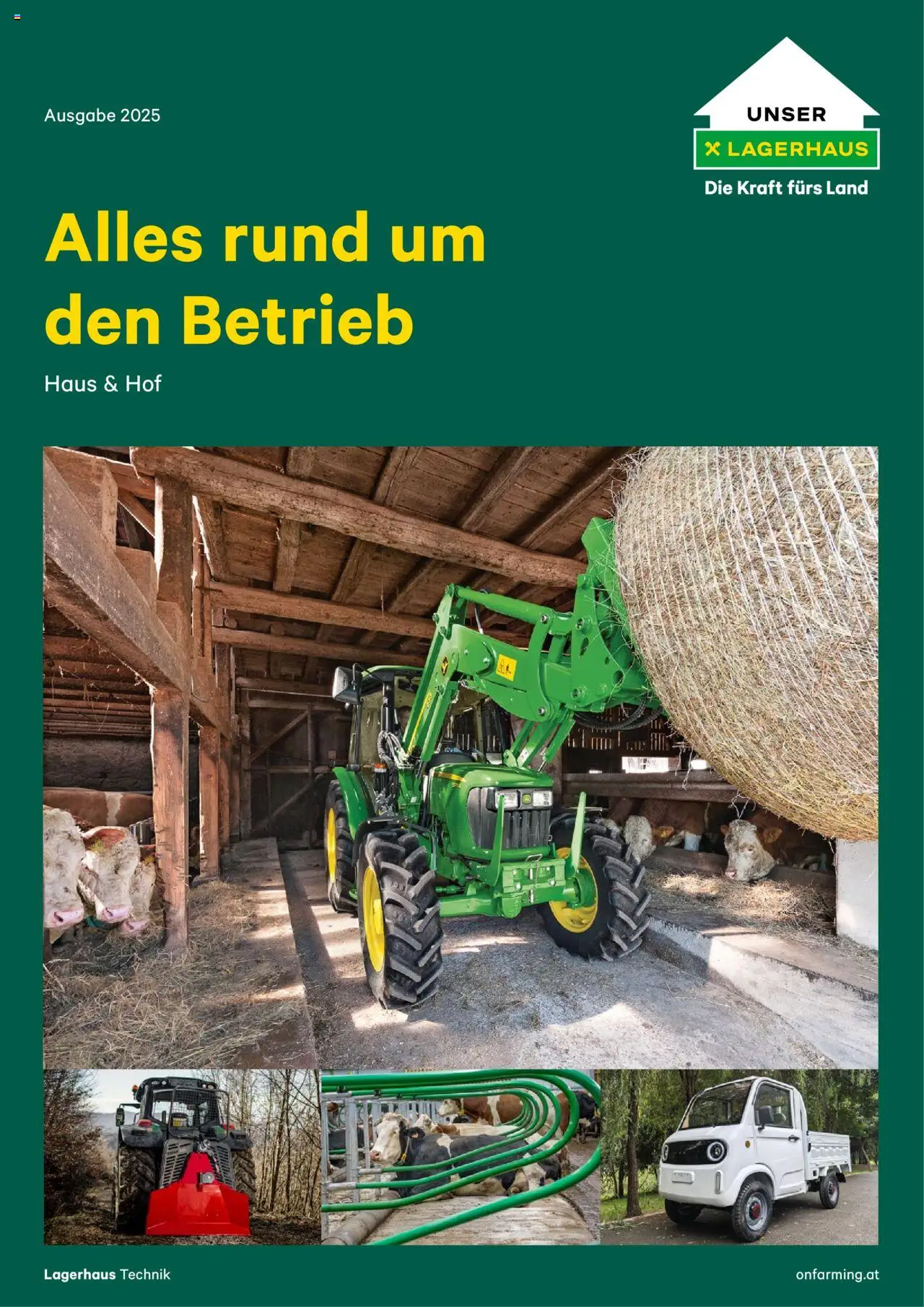 Lagerhaus  Alles rund um den Betrieb Haus & Hof - Seite 1- gültig ab 08.09.2025