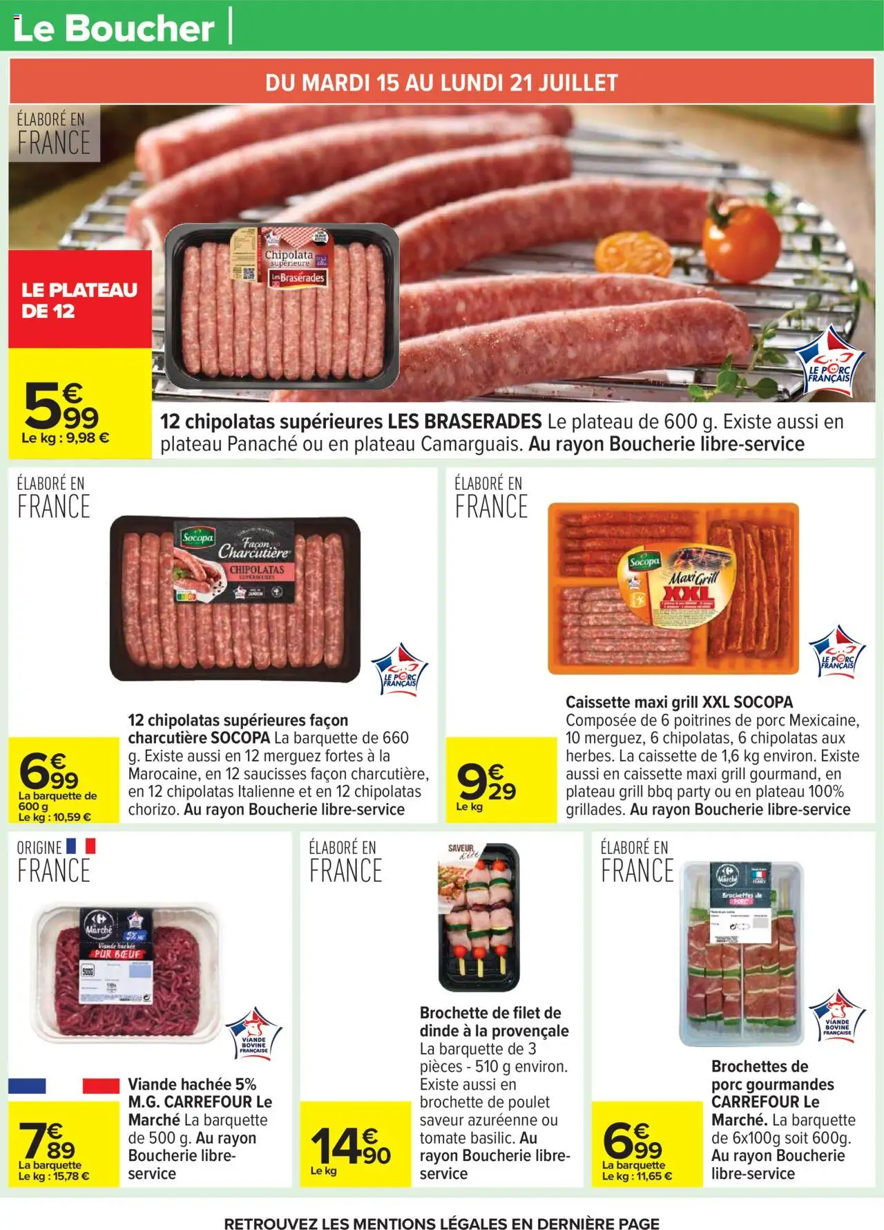 Carrefour catalogue semaine 29 - page 16 - valable à partir du 15/07/2025
