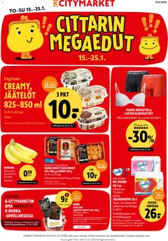 Esikatselu K-Citymarket tarjoukset voimassa alkaen 15/01/2026