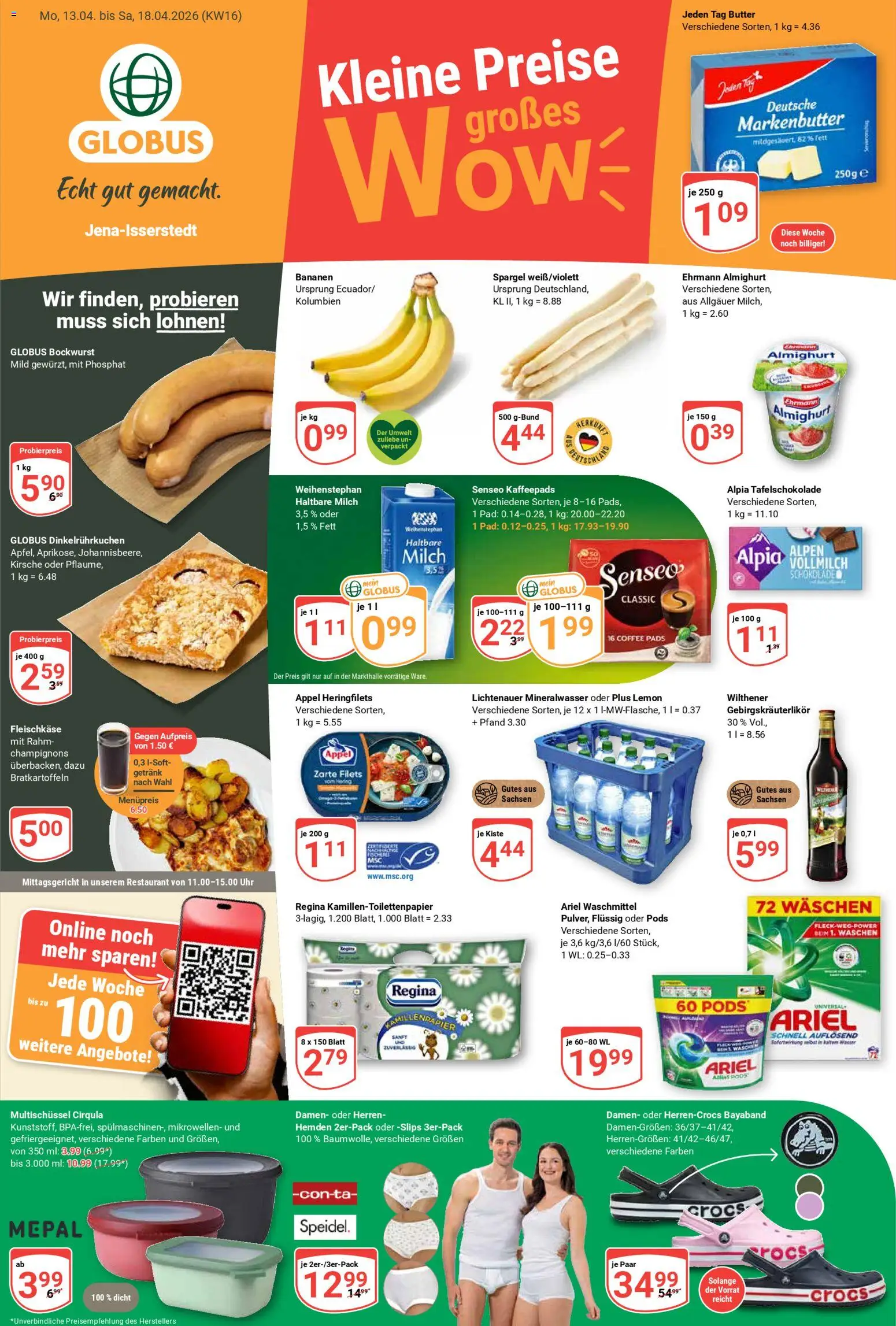 Globus Prospekt 	 - Seite 1 - gültig ab 13.04.2026