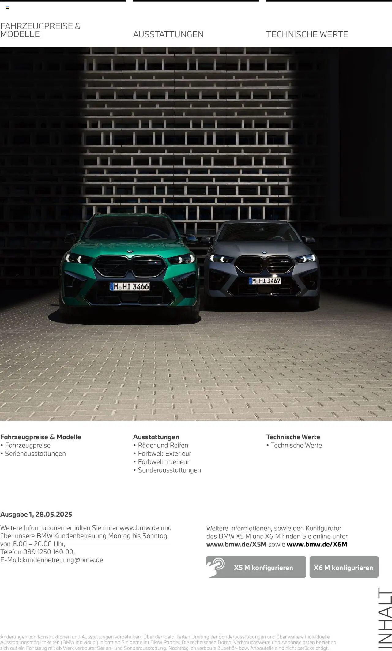 BMW X5 M & X6 M - Seite 2 - gültig ab 01.08.2025