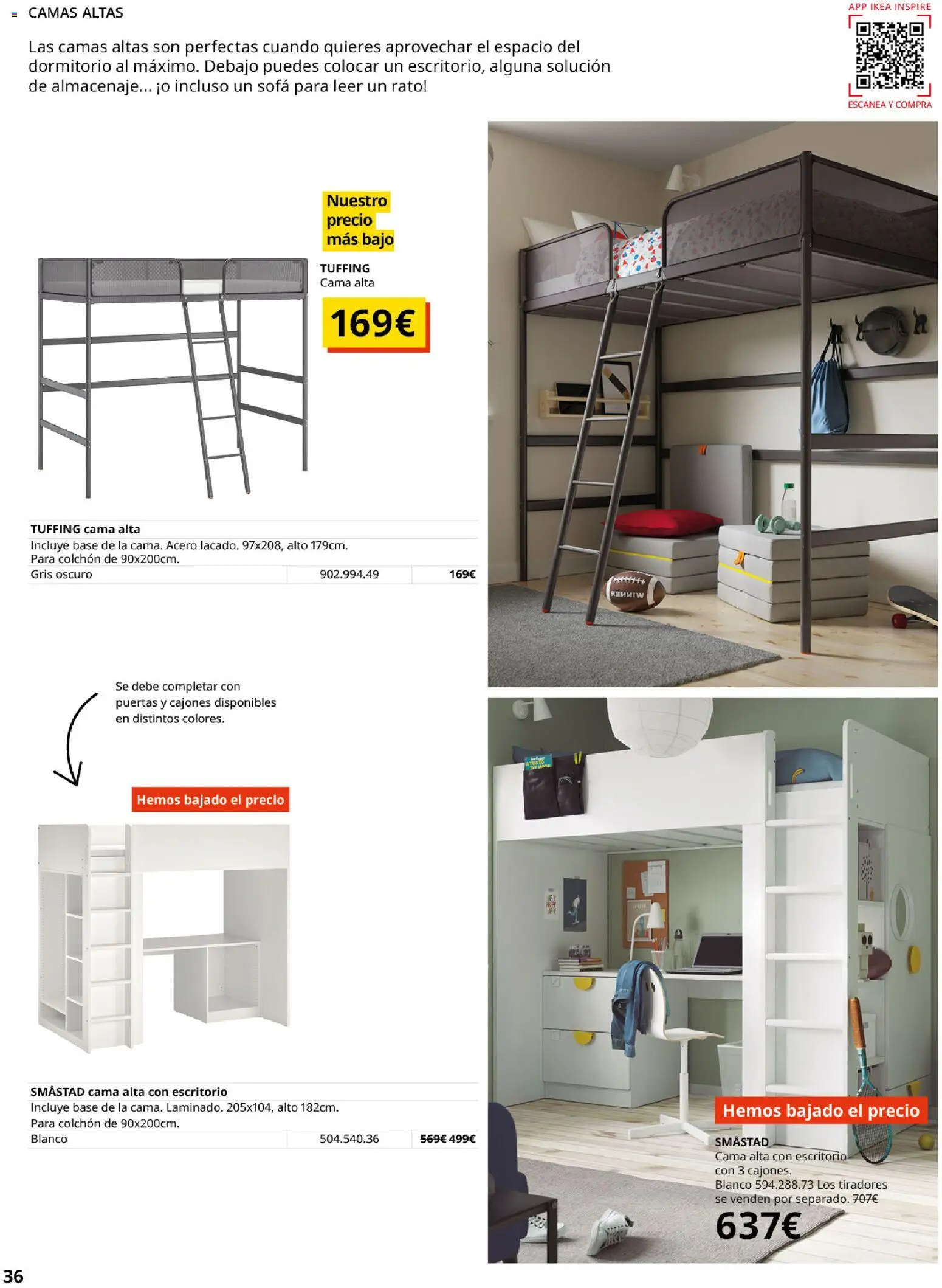 Catálogo IKEA Muebles para el dormitorio - Página de 36 - Válido desde 01/02/2026