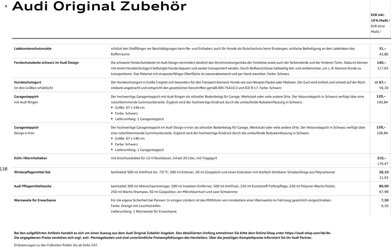 Audi Q8 - Seite 138 - gültig ab 06.11.2025