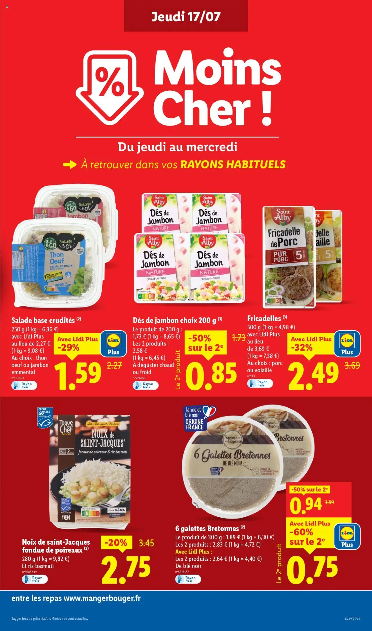 LIDL catalogue semaine 28 - page 11 - valable à partir du 17/07/2025